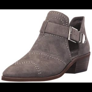Vince Camuto grey booties